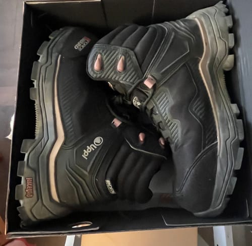 Customer photo review of Botín de Seguridad Lippi Stratos High Palo Rosa
