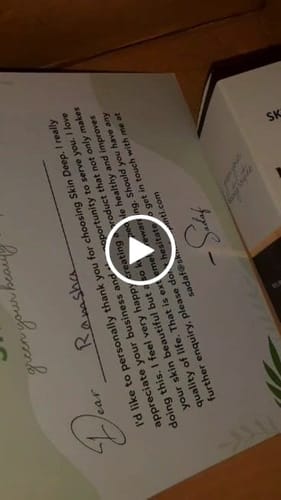Customer video review of NIACINAMIDE GLOW DROPS - with HA & Vit B5