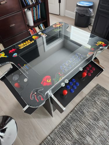 Customer photo review of Cocktail Arcade Machine 2475 Games in 1 Retro Commercial grade