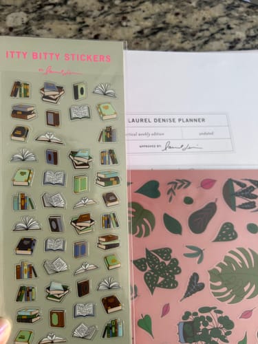 Customer photo review of Houseplants Stickers