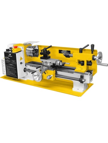 Customer photo review of Mini Torno Metal 23 Pz Torneado Acero 550w 2500rpm