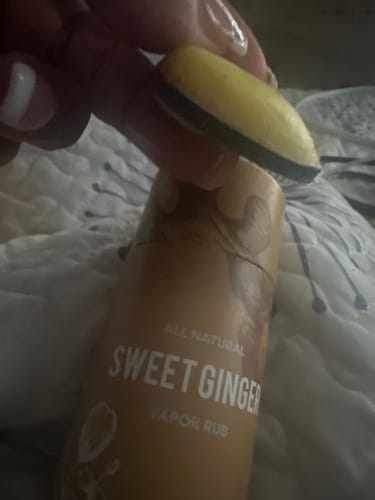 Customer photo review of North Carolina Sweet Ginger Rub