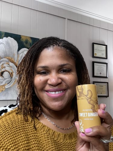 Customer photo review of North Carolina Sweet Ginger Rub