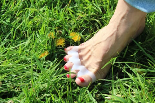 Customer photo review of HIKE Foot Toe Separator – For Daily Comfort, Soft Toe Support & Suitable for Bunions and Hammer Toes