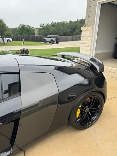 Customer photo review of GT Rear Wing Factory-Style / CARBON FIBER - Fits Gen 1 R8