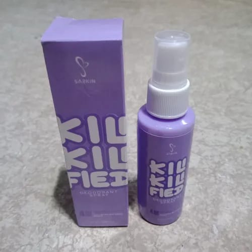 Customer photo review of KILI-KILI FIED Deodorant Spray By Sachzna