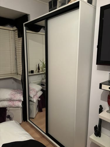 Customer photo review of Cannes III Sliding Door Wardrobe 110cm