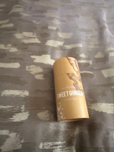 Customer photo review of North Carolina Sweet Ginger Rub