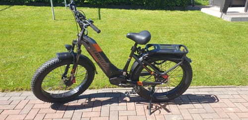 Customer photo review of Lankeleisi MG600 Plus 1000W Bafang Motor 26" Fat Bike All Terrain SUV E-Bike 48V 20Ah Samsung Battery