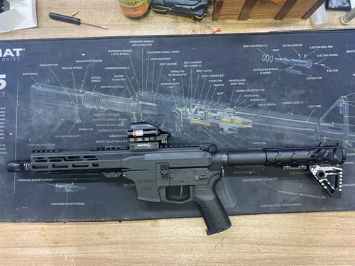 Customer photo review of Sniper RD22LR Red Dot SIGHT SCOPE REFLEX 4 RED GREEN DOT RETICLE