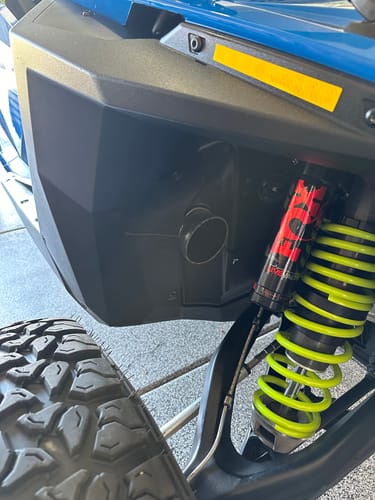 Customer photo review of RPM "Cooler" Air Vent Kit - Universal UTV Cab Cooling Kit