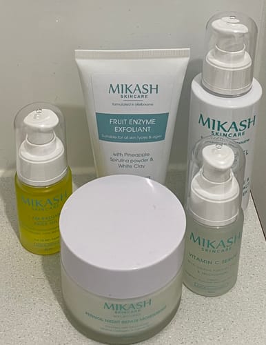 Customer photo review of Vitamin C serum