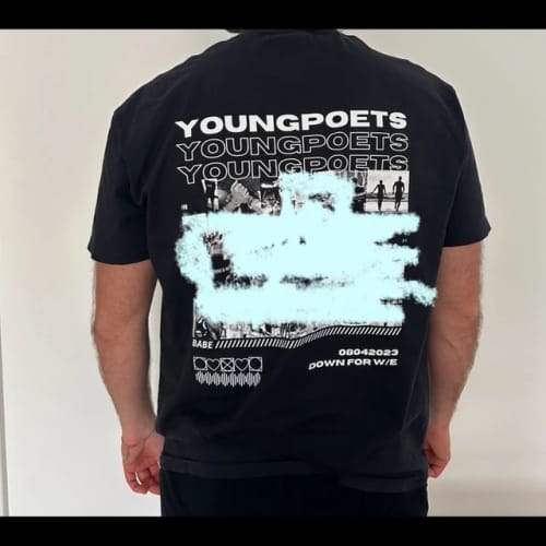 Customer photo review of Custom Only You Photo Tee