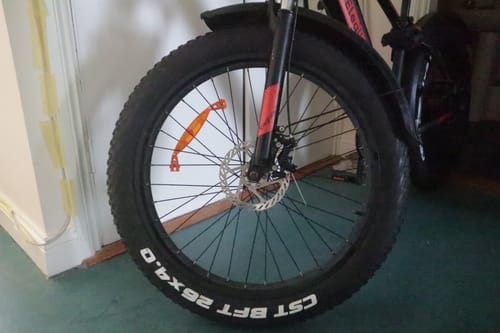 Customer photo review of Outer Tire for Tankroll