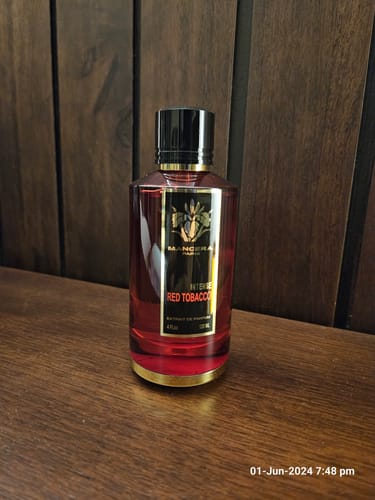 Customer photo review of Mancera Intense Red Tobacco Extrait De Parfum For Unisex