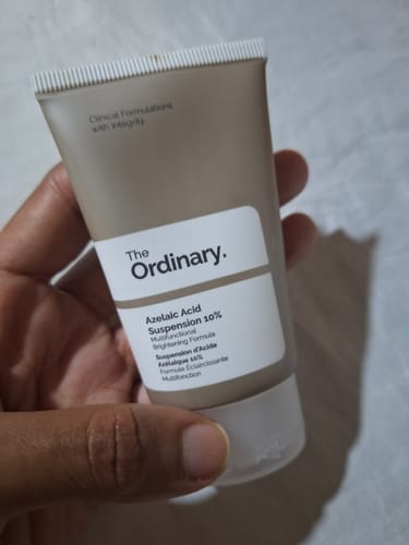 Customer photo review of Azelaic Acid 10% Suspension Brightening Cream