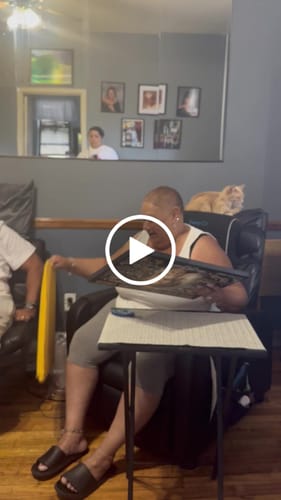 Customer video review of Personalized Canvas Prints, Custom Photo, Sympathy Gifts, Remembrance Gifts, Loss Mom Memorial, God Saw You Are Getting Tired Dem Canvas