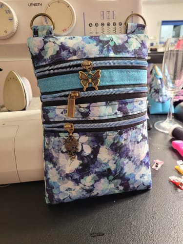 Customer photo review of Triple Trooper Bag Pattern