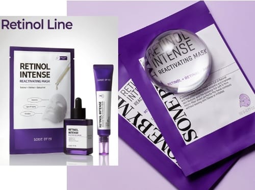 Customer photo review of Retinol Intense Reactivating Mask