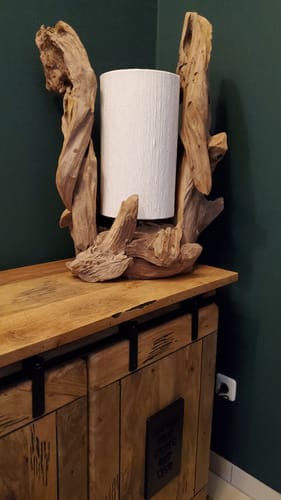 Customer photo review of Tisch Wurzellampe BION Höhe 70 cm