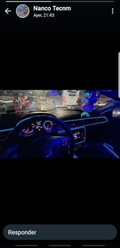 Customer photo review of GlowDrive Car Lights