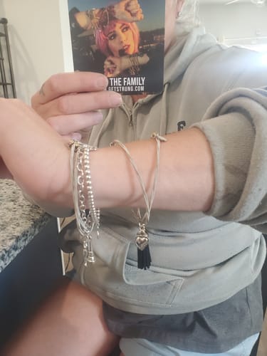 Customer photo review of BLACK TASSEL - “PAINT IT BLACK”