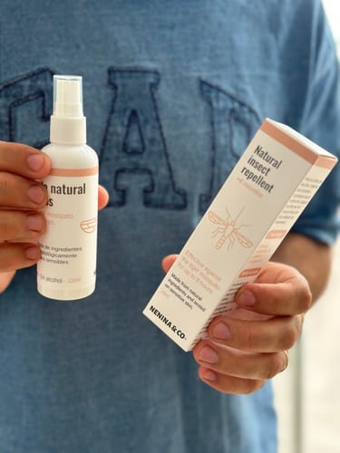 Customer photo review of Spray Repelente Natural de insectos de Citronela, Eucalyptus, Alcanfor, Aceites de limón 100 ml Nenina & Co