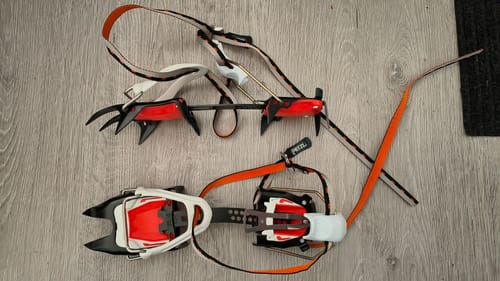 Customer photo review of Irvis 10-point Crampon, LeverLock (Past Season)
