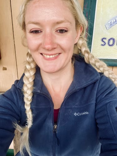 Customer photo review of Beach Wave Remy Human Hair Invisible Wire Extension - Platinum Blonde Balayage