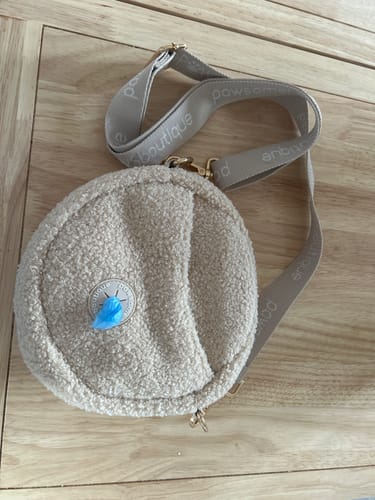 Customer photo review of Teddy Circle Bag - Beige