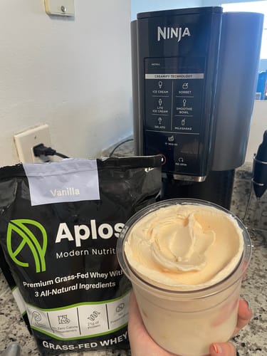 Customer photo review of Grass-Fed Whey