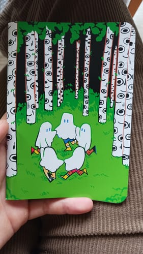 Customer photo review of Forest Friends Ghost Pocket Books