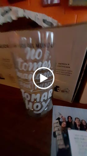 Customer video review of Hoy me lanzo Juego de 6 Vasos
