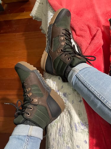 Customer photo review of OUTLANDER WATERPROOF BOOT EVERGREEN (UNISEX)