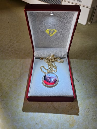 Customer photo review of *NEW* 14k Hollow Rope Chain (2MM - 22” Inches)JTJ™