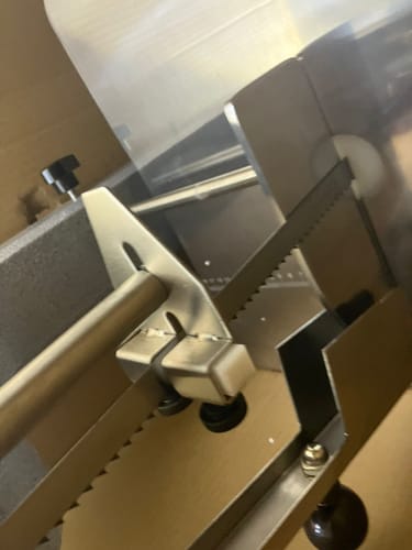 Customer photo review of Sierra Carnicería Cortadora Industrial Carne Hueso Ipx3