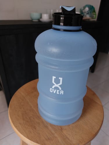Customer photo review of 2.2L Oversized Bottle with Flip Cap