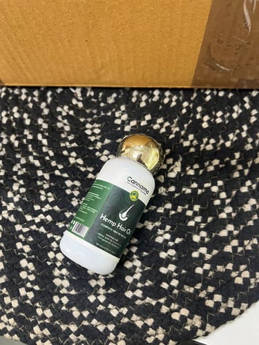 Customer photo review of Hemp Hair Oil (50ml)