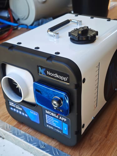 Customer photo review of Cube Bluetooth 5kW & 8kW Diesel Air Heater