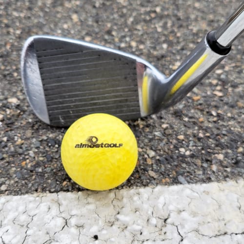Customer photo review of 10 Ball Pack Practice Golf Balls