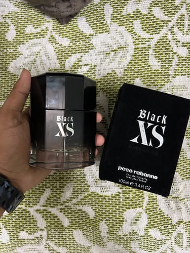 Customer photo review of Paco Rabanne Black XS Eau De Toilette For Men