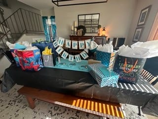 Customer photo review of The Celebration Stand