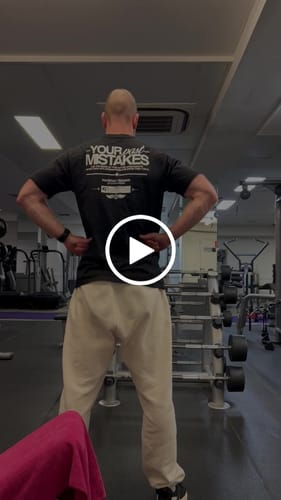 Customer video review of Determination 'Your Past Mistakes' Heavyweight T-Shirt