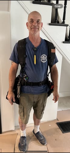 Customer photo review of Essential Low Profile Toolbelt