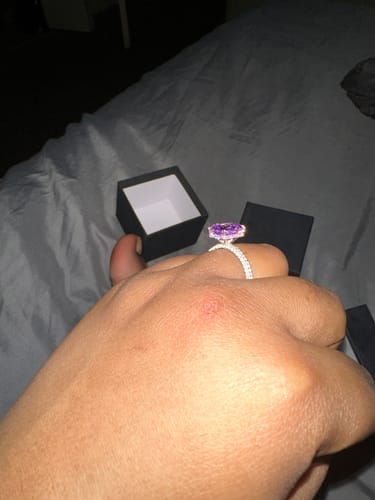 Customer photo review of TESSA CZ RING