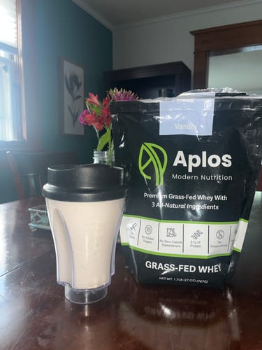 Customer photo review of Grass-Fed Whey