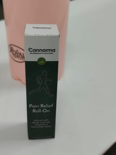 Customer photo review of Hemp Pain Relief Roll On (10ml)