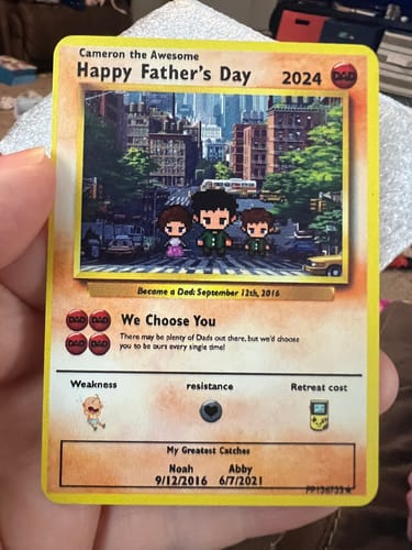 Customer photo review of Build Your Own Father's Day