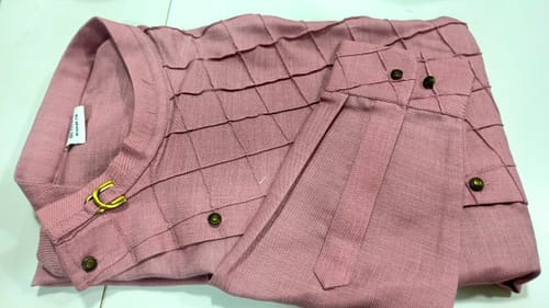 Customer photo review of Old Rose Angrakha Kurta Set