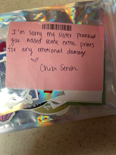 Customer photo review of Blasian Sakura Print